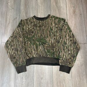 Vintage Men’s 90s Made In USA Camo Long Sleeve Crewneck Realtree Size Large